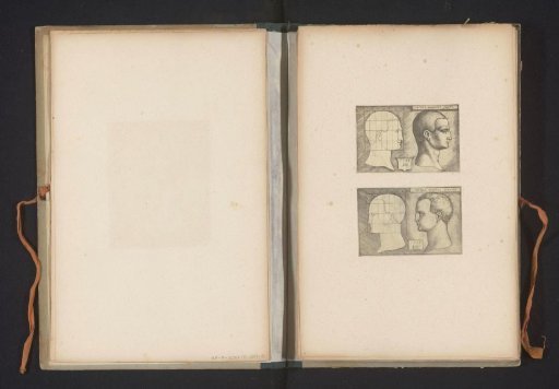 Reproduction of a print of a human head by Hans Sebald Beham