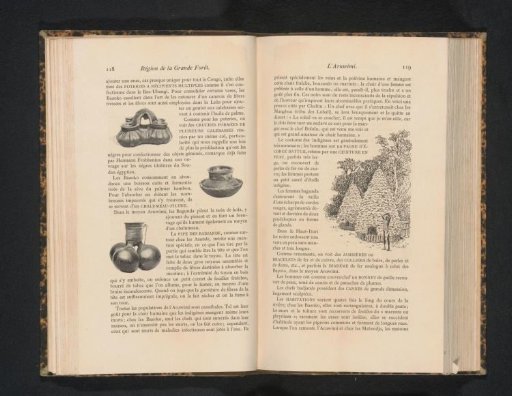 Three pots of the Bazoko in Congo