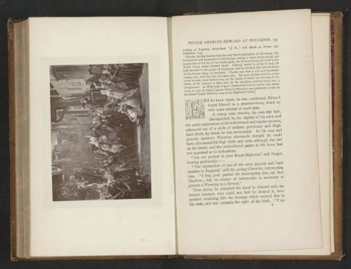 The entry of prince Charles Edward into Edinburgh