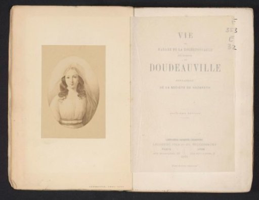 Photographic reproduction of a painting, depicting a portrait of Augustine Le Tellier de Louvois de Montmirail
