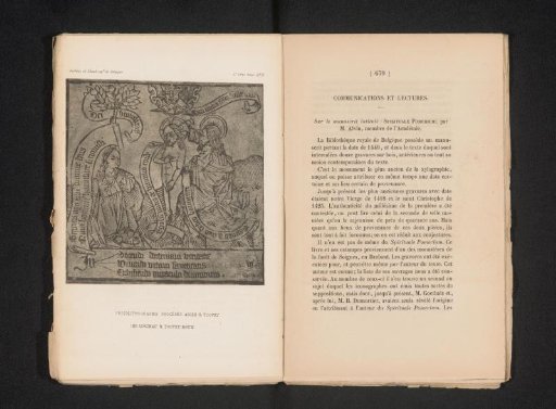 Reproduction of a design for a Christian representation