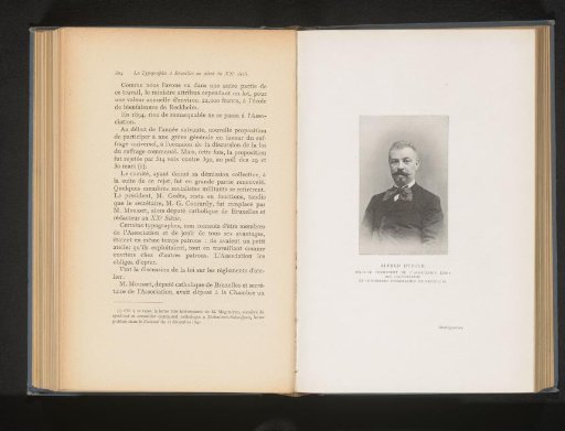 Portrait of Alfred Dufour