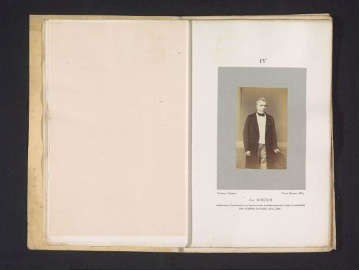 Portrait of Charles Latour Rogier