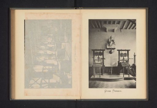 Printing presses in the printing house of Christoffel Plantijn