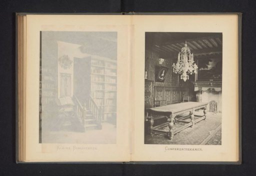 Interior of the meeting hall in the House of Christoffel Plantijn