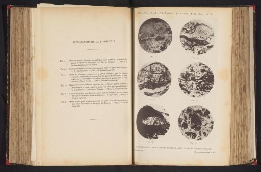 Overview of Six Microscopic Enlargements of Molecular Motion in Rocks