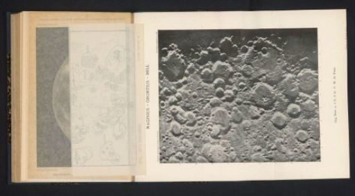 Craters on the moon