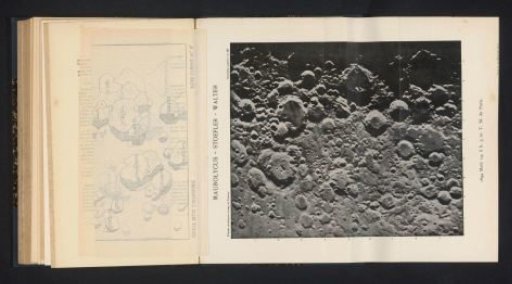 Craters on the moon