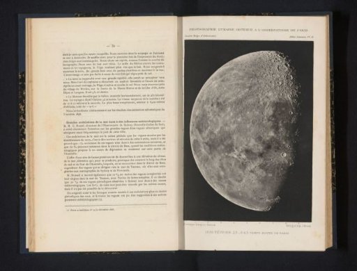 View of the moon