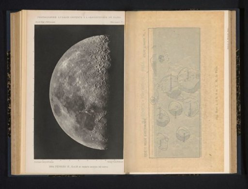 View of the moon