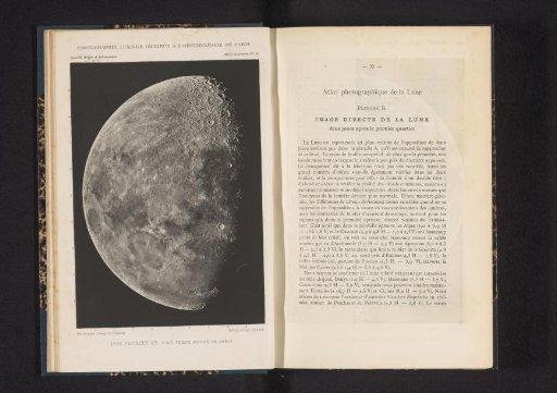 View of the moon