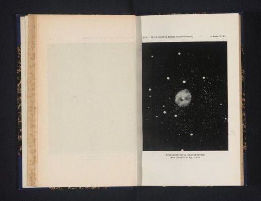 Nebula of the constellation Ursa Major