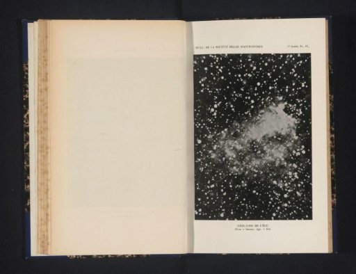 Nebula near a constellation
