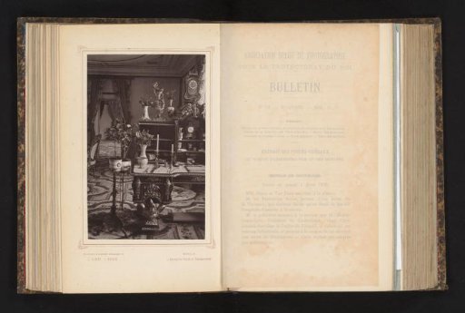 Interior with writing desk