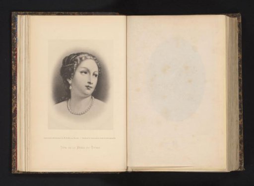 Reproduction of a design depicting the head of Venus