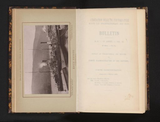 Moored steamboats