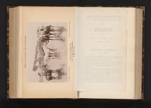 Unknown men on horseback in the water