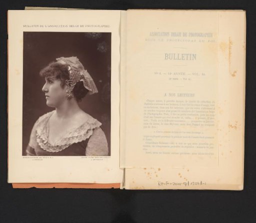 Portrait of an unknown woman