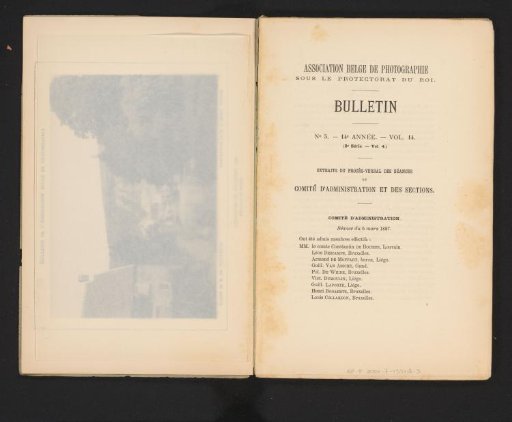 Bulletin / Association belge de photographie