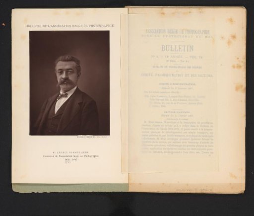 Portrait of Léonce Rommelaere