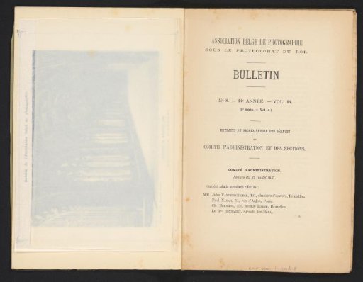 Bulletin / Association belge de photographie