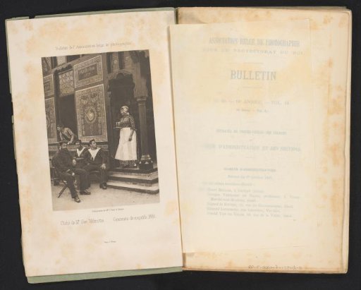 Sailors on a terrace in Amsterdam