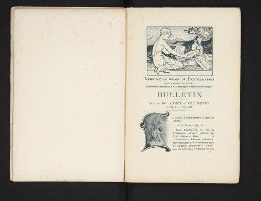 Bulletin / Association belge de photographie