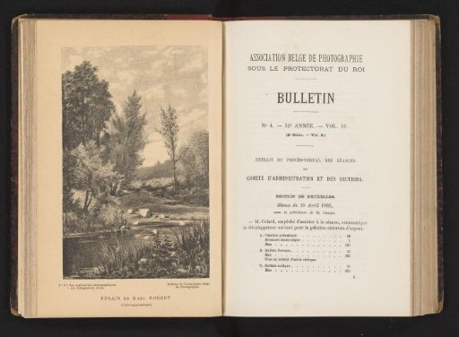 Reproduction of a View of a Landscape with Water by Karl Robert