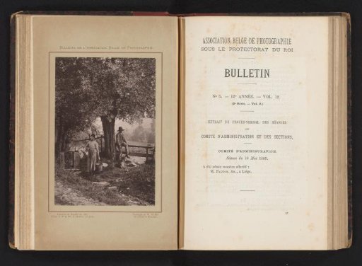 Unknown Man and Woman Under a Tree