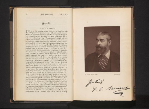 Portrait of Mr. Burnand