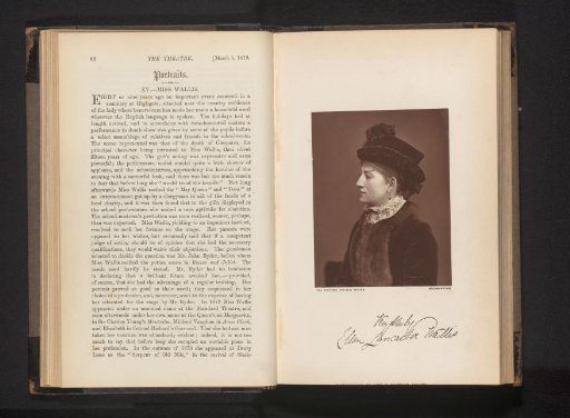 Portrait of Miss Wallis