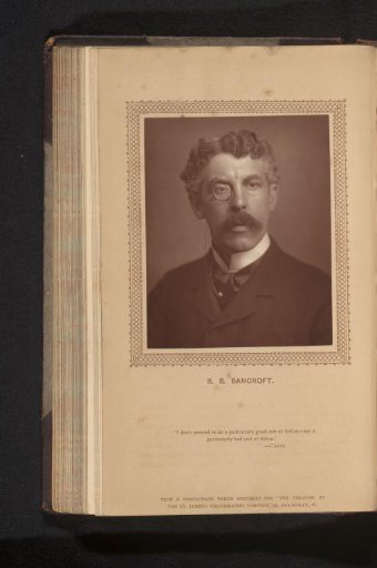 Portrait of Squire Bancroft