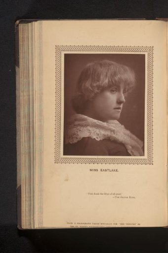 Portrait of Miss Eastlake