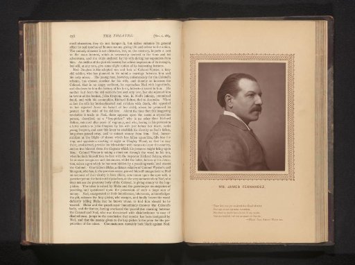 Portrait of James Fernandez