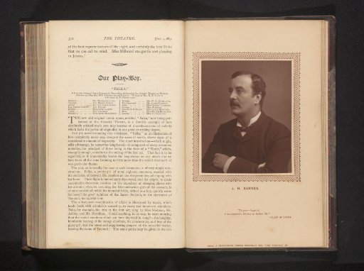Portrait of J. H. Barnes