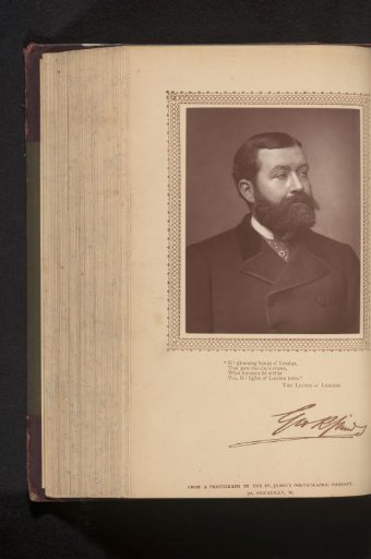 Portrait of George Robert Sims