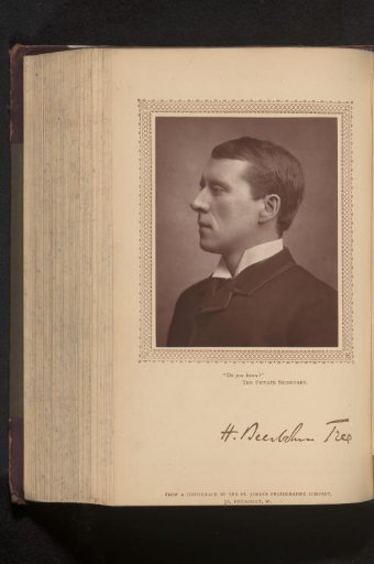 Portrait of Herbert Beerbohm-Tree