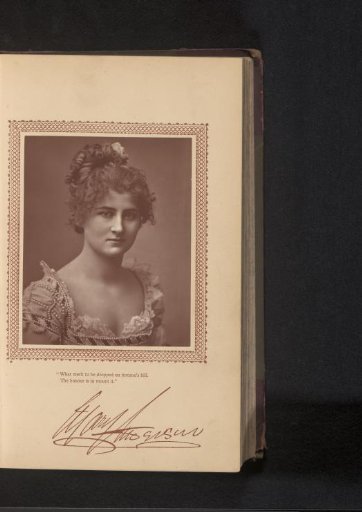 Portrait of Mary Anderson