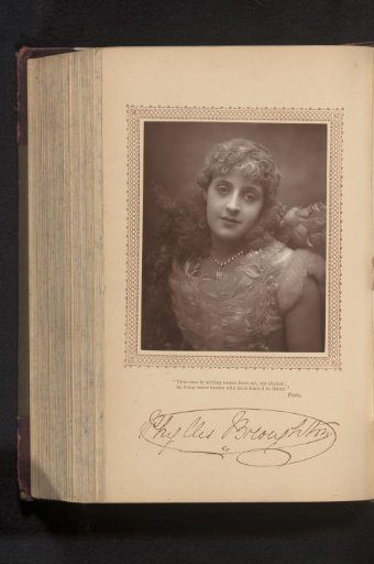 Portrait of Phyllis Broughton
