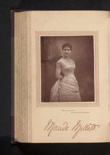 Portrait of Maude Millet
