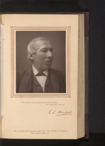 Portrait of Edward Litt Laman Blanchard