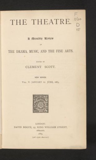 The theatre