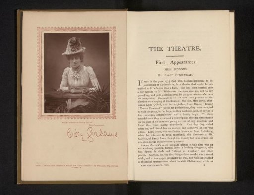 Portrait of Cissy Grahame in 'The Pick Pocket'