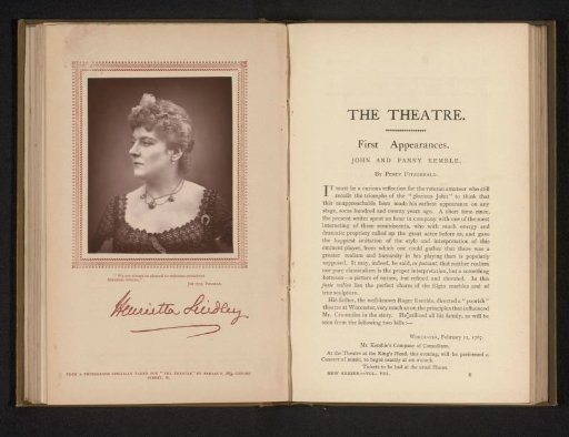 Portrait of Henrietta Lindley in 'Jim the Penman'