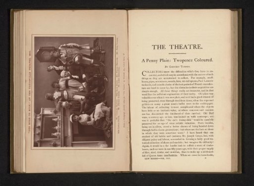 Group Portrait of the Members of The Vaudeville Company in 'The Road to Ruin'