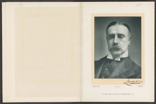 The most noble the Marquis of Londonderry, K.G.