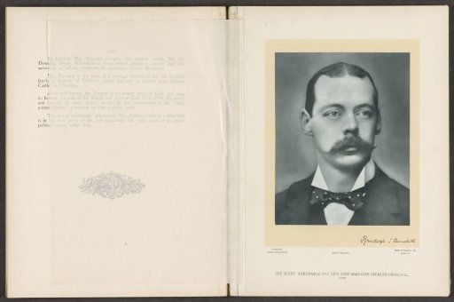The right honorable the late lord Randolph Spencer Churchill
