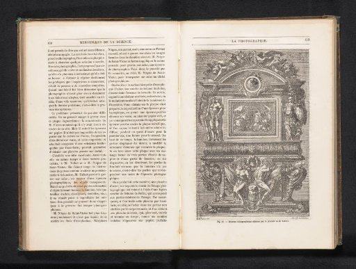 Reproduction of a heliogravure of a design for a decorated cabinet by Jean Lepautre