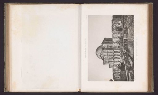 View of the Paris Observatory during the restoration