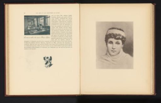 Reproduction of a portrait of an unknown woman